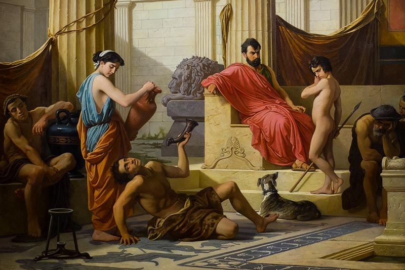 Cesare Mussini, Educazione a Sparta, 1850