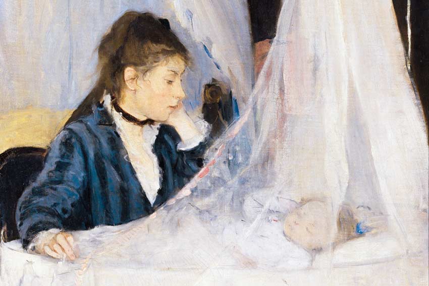 Berthe Morisot, La culla, 1875