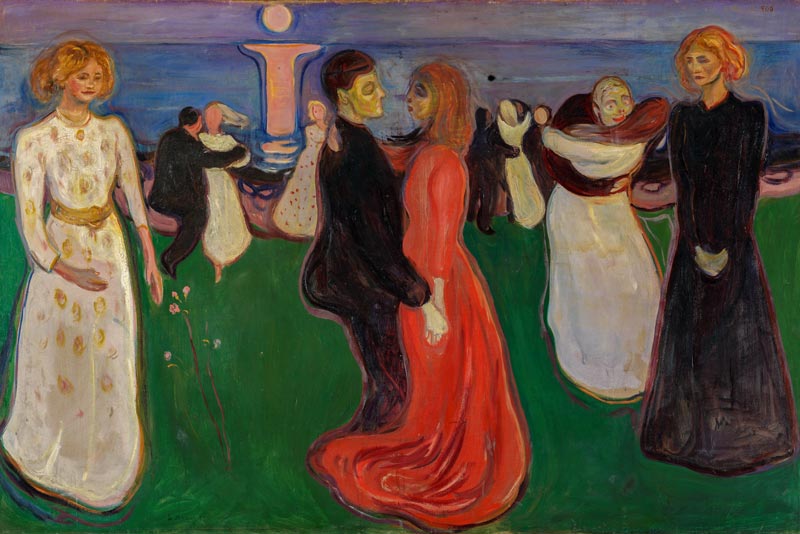 Edvard Munch, La danza della vita, 1899-1900