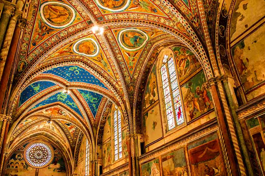 Giotto Basilica Superiore di Assisi, Storie di Isacco