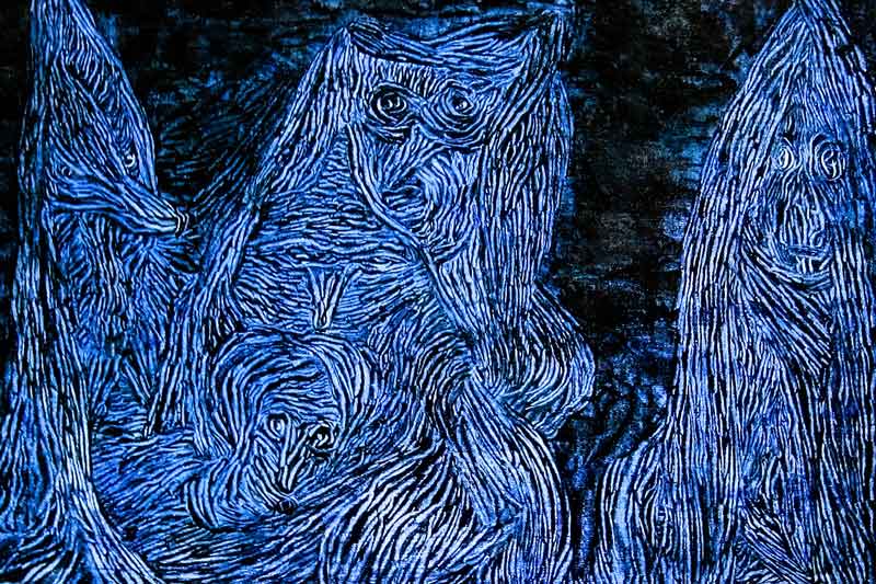 Paul Klee, La notte di Valpurga, 1935