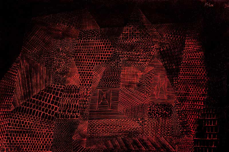 Paul Klee, Roccia artificiale, 1927