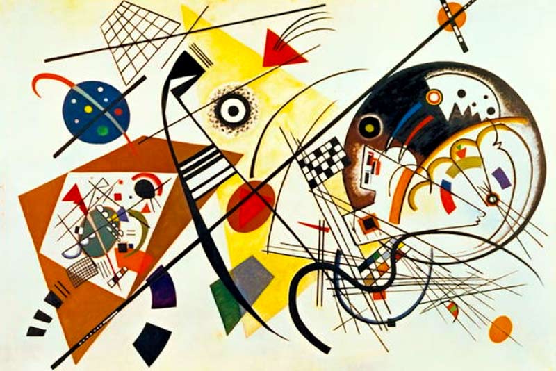 Vassilj Kandinsky Linee secanti, 1923