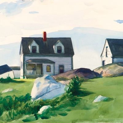 Edward Hopper Houses of squam light