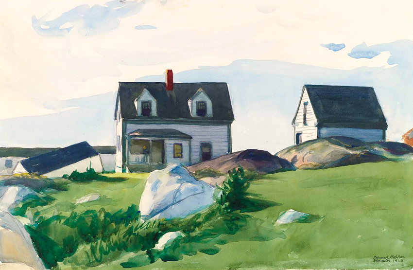 Edward Hopper Houses of squam light