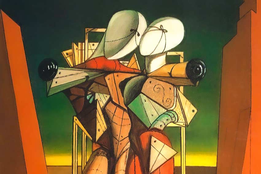 Giorgio de Chirico, Ettore e Andromaca 1917