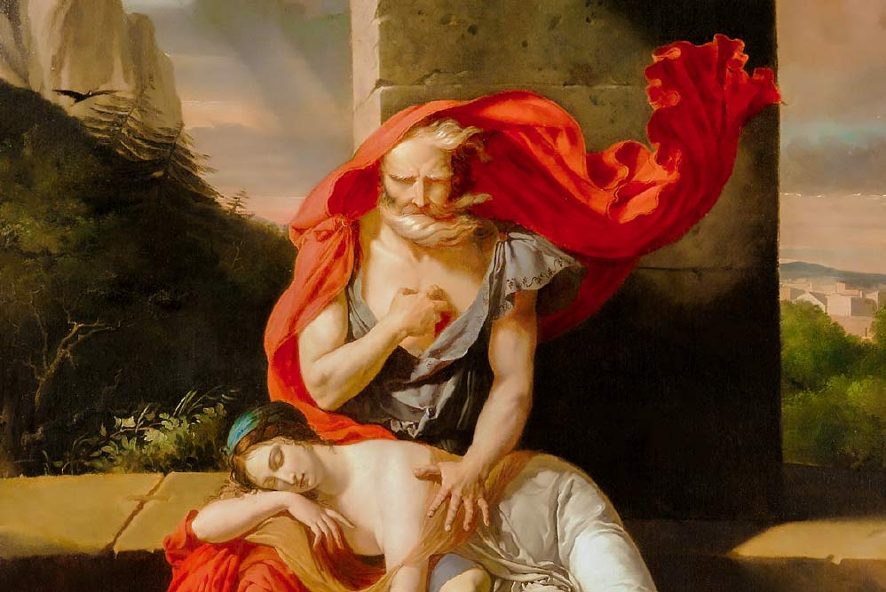 Edipo a colono, Jean Harriet, 1798 Antigone