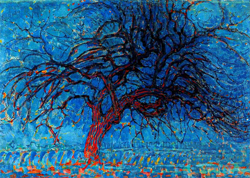 Piet Mondrian Albero rosso