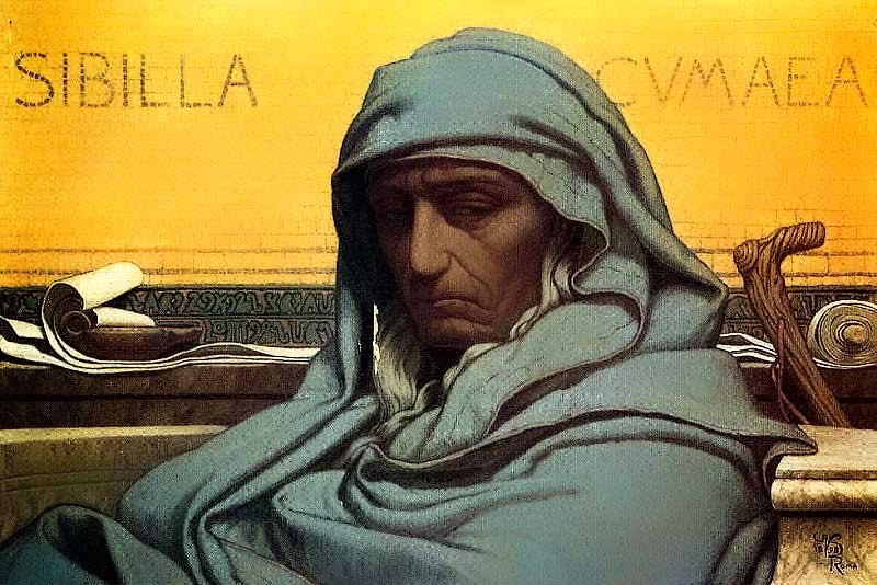 Sibilla Cumana, Elihu Vedder (1898)