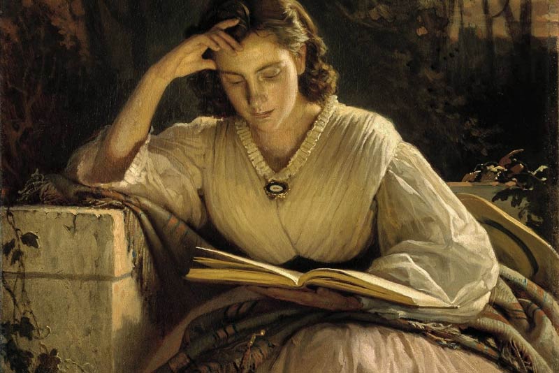 Ivan Kramskoy, Lettura, 1863