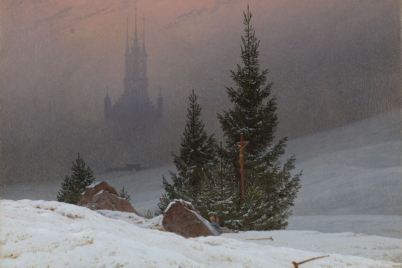 Caspar David Friedrich Winterlandschaft