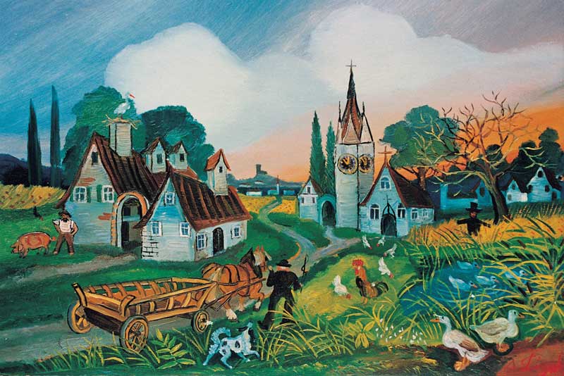 Antonio Ligabue, San Gallo