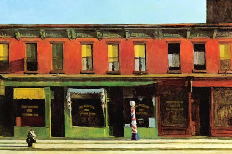 Edward Hopper, Early Sunday Morning, 1930