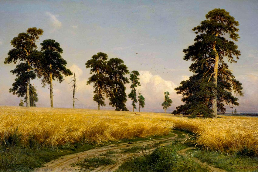 La poesia di Rudy Toffanetti / Ivan Shishkin, I campi di grano, 1878