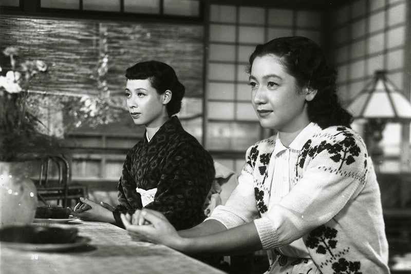 Kuniko Miyake e Setsuko Hara in Il tempo del raccolto del grano (Inizio Estate, 1951) 