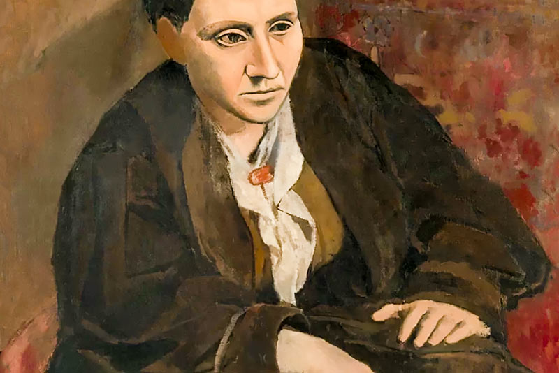 Pablo Picasso, Ritratto di Gertrude Stein, 1906