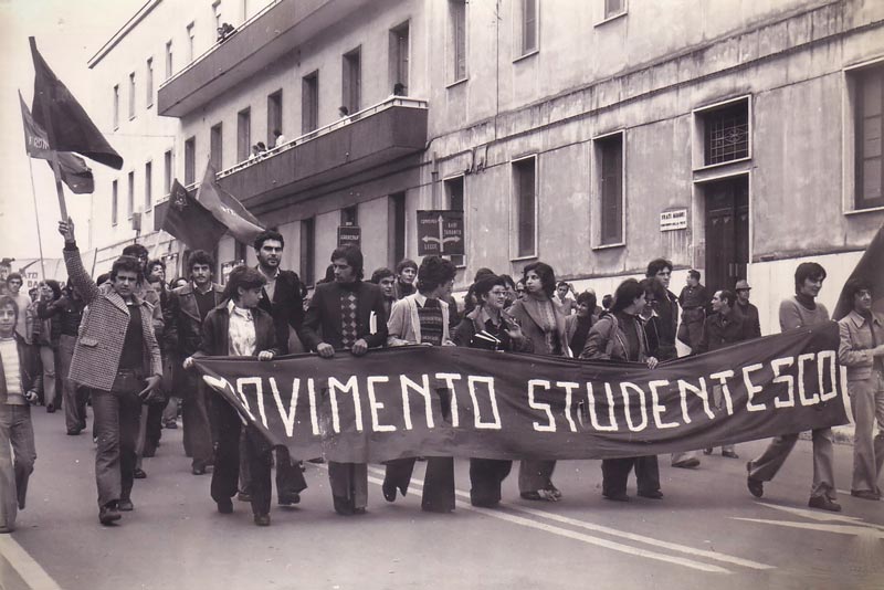 Manifestazione del movimento studentesco