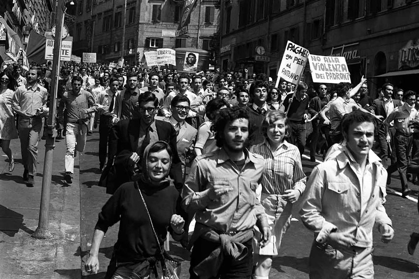 Manifestazione studentesca '68