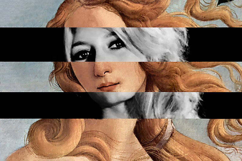 Luigi Tarini, Brigitte Bardot e Venere di Botticelli