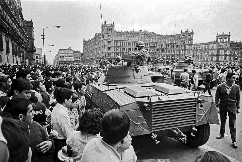 Manifestazioni studenti messico'68