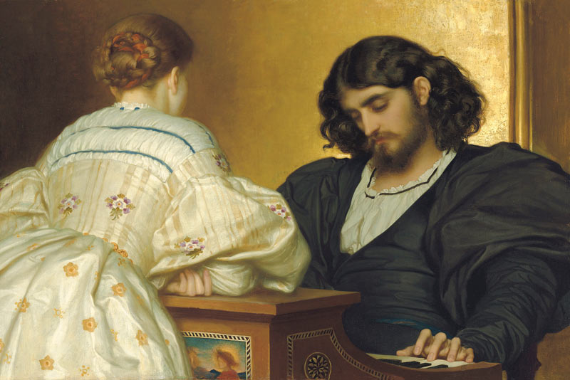 Frederic Leighton, Ore dorate, 1864