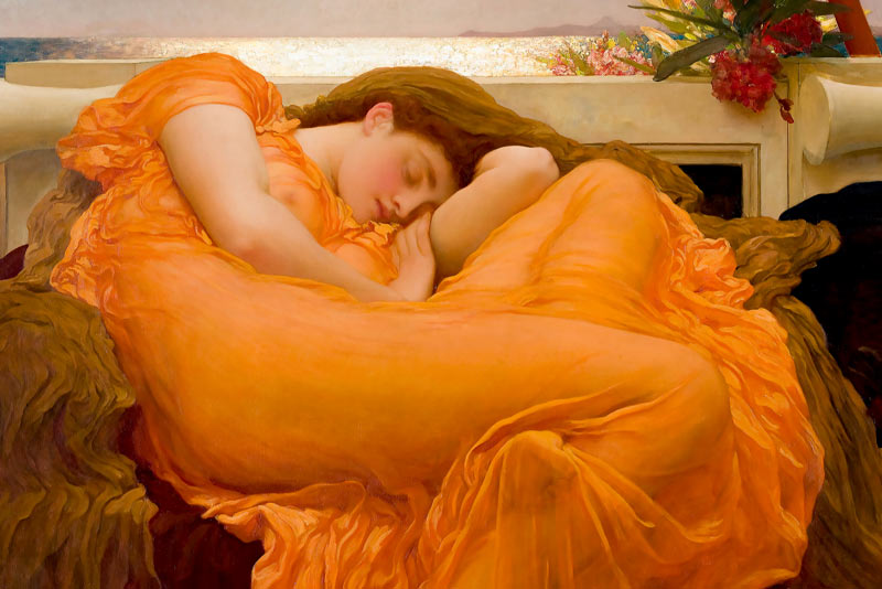 Lord Frederic Leighton, Flaming June, 1895