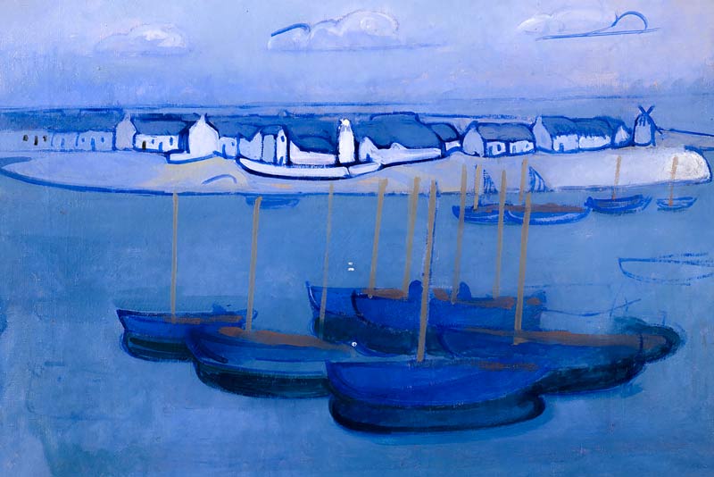 Gino Rossi, Marina - Douarnenez, 1910 ca.