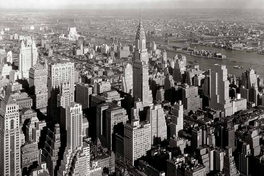 Veduta di New York Anni 30