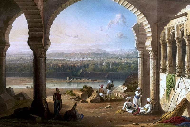 William Purser, Il palazzo di Aurangzeb, 1830