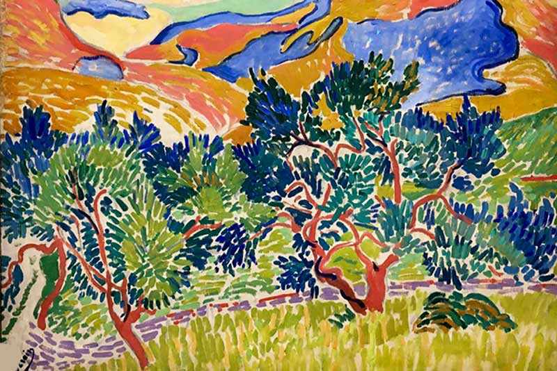 André-Derain, Montagne di Collioure, 1905