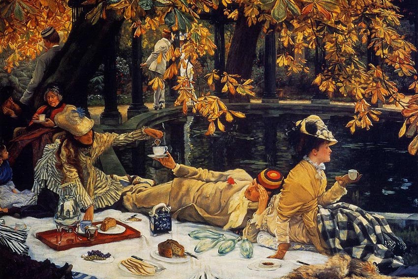 James Tissot Vacanza 1876