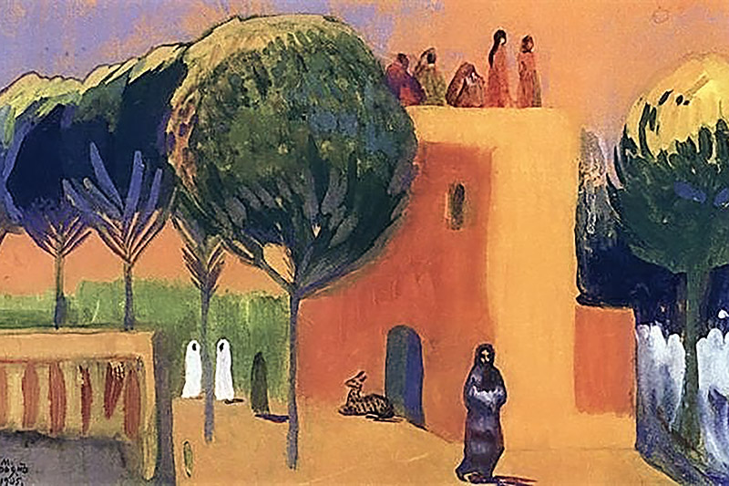 Martiros Sarian, Incantesimo del sole, 1905