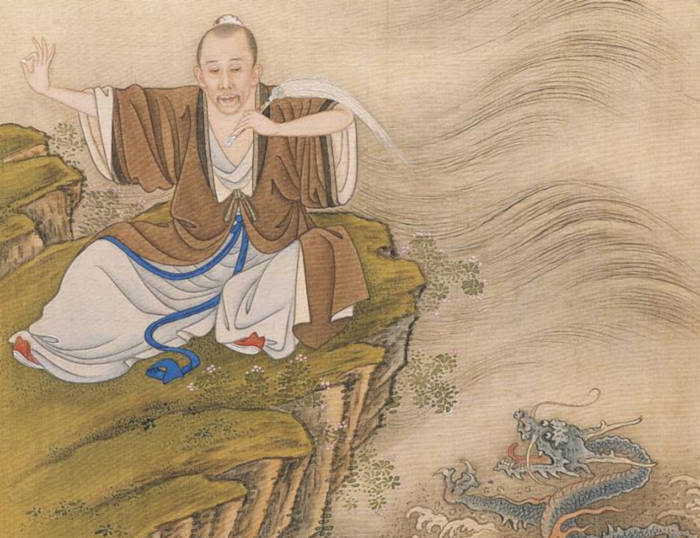 Dall'Album dell'Imperatore Yongzheng in costume, una raccolta di dipinti che ritrae l'imperatore in vesti inusuali. 