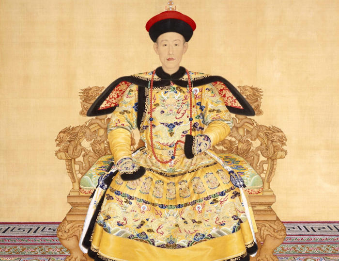 Ritratto dell'imperatore Qianlong