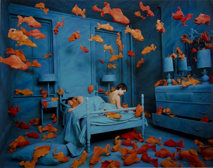 Sandy Skoglund, Revenge of goldfish, 1979