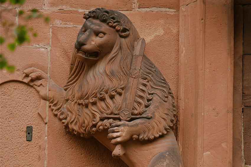 Scultura del Castello di Heidelberg (credits: Hughes Songe)