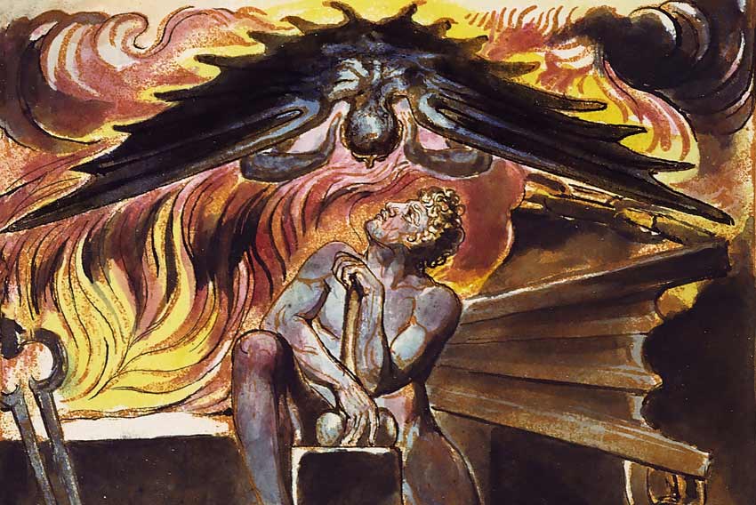 William Blake, Spectre sopra Los