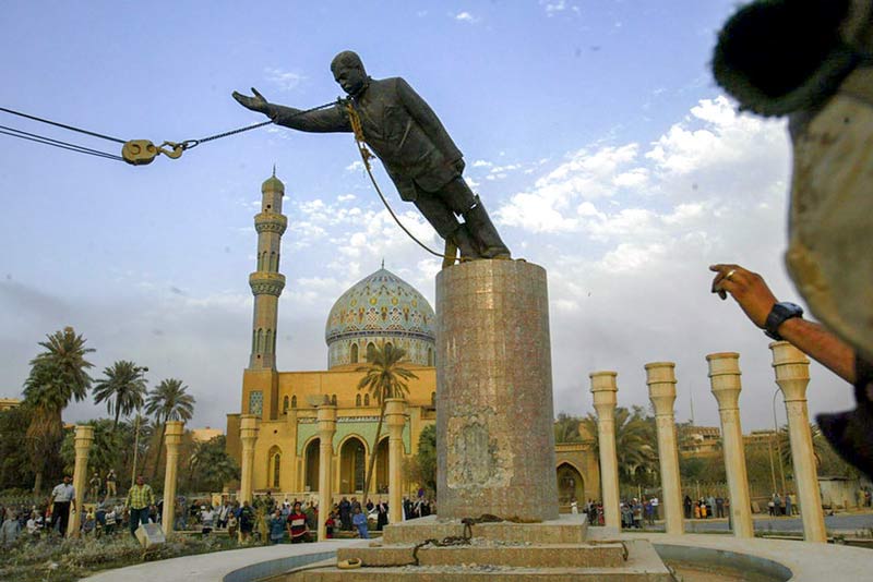 Statua di Saddam