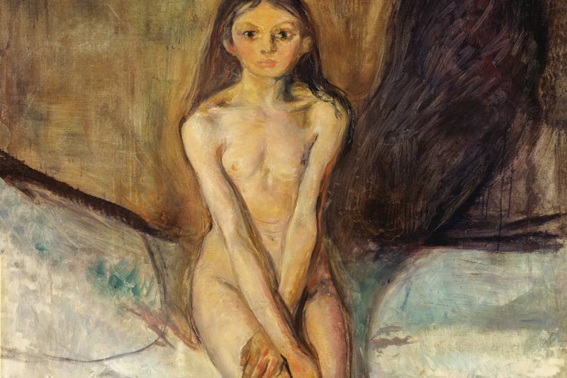 Edvard Munch, Pubertà 1894-95