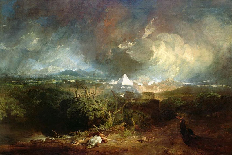 William Turner, La quinta piaga, 1806