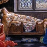 Storia della fiaba: John Collier, La bella addormentata