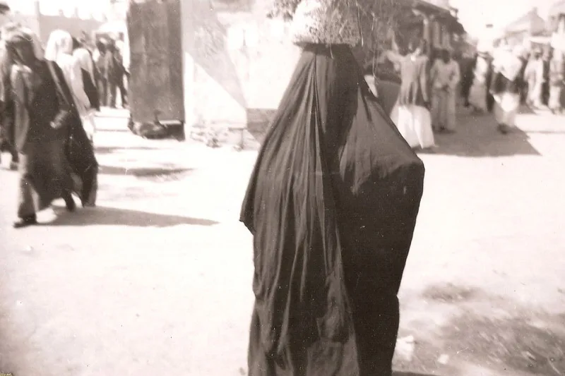 Donna in Kuwait, circa 1950 (credits: David Foster)