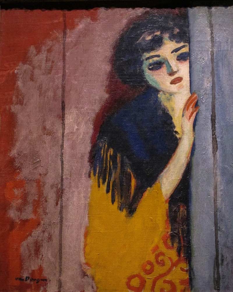 Kees Van Dongen, La gitana, 1911, olio su tela, musée de Saint-Tropez